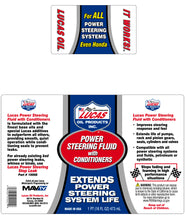 Load image into Gallery viewer, Lucas Power Steering Fluid with Conditioners (16oz / 473ml)