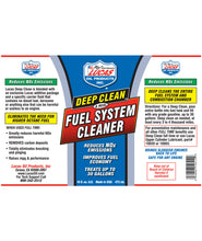 Load image into Gallery viewer, Lucas Deep Clean Fuel System Cleaner (16oz / 473ml)