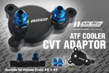 Load image into Gallery viewer, Works Engineering ATF Cooler Adaptor - Honda Civic FC 1.5T
