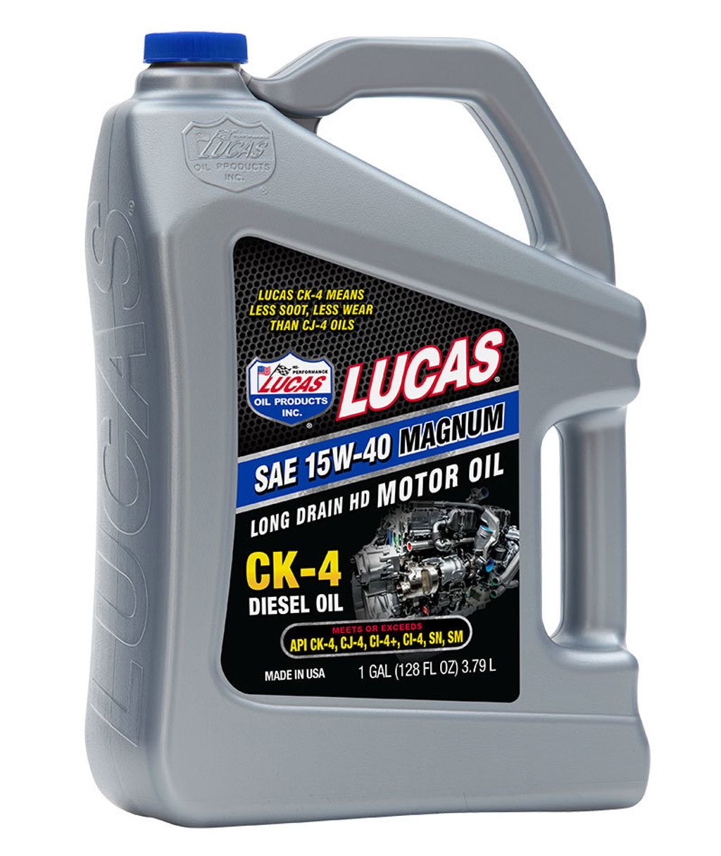 Lucas SAE 15W-40 Magnum CK-4 Diesel Oil (1 Gallon / 3.785L)