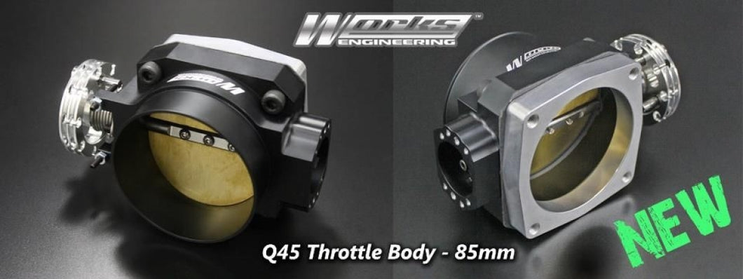 Works Engineering Throttle Body - Universal Q45 (85mm)