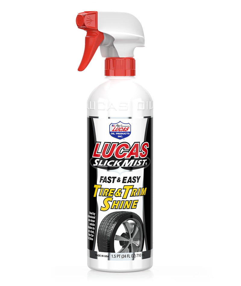 Lucas Slick Mist Tyre & Trim Shine (24oz / 710ml)