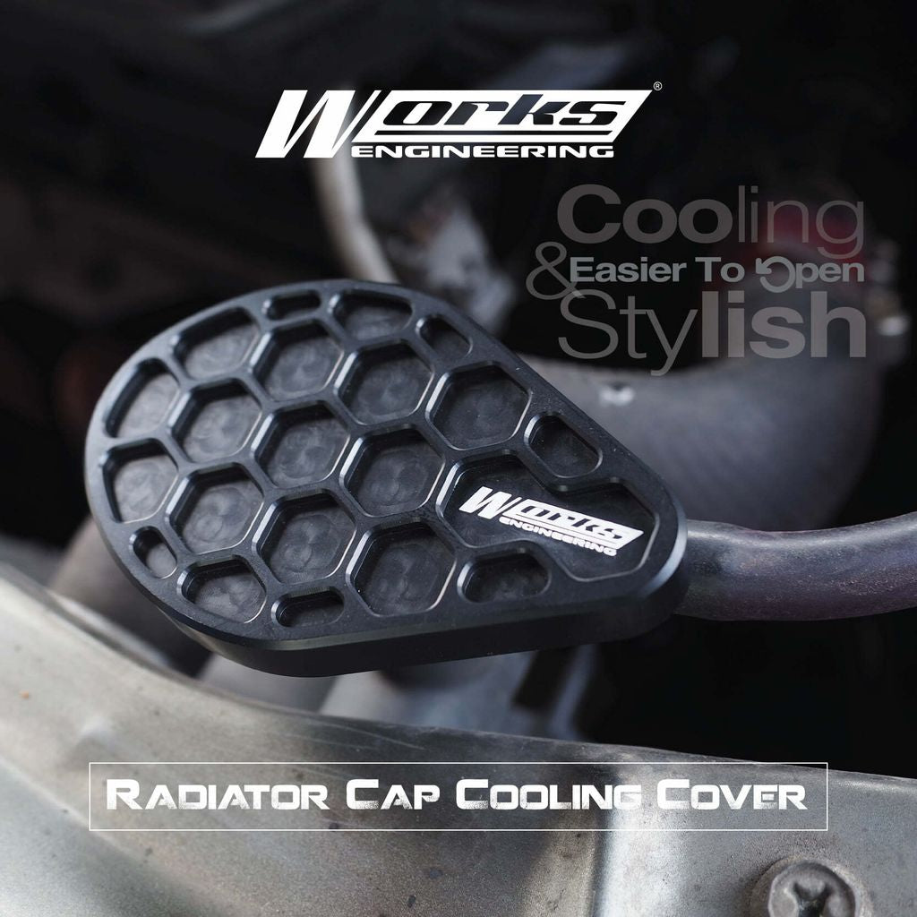 Works Engineering Radiator Cap Cover